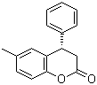 (4R)-6-Methyl-4-phenylchroman-2-one molecular structure (CAS 827007-19-2)