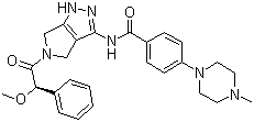 达鲁舍替分子结构 (CAS 827318-97-8)
