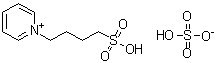 1-(4-Sulfobutyl)pyridinium hydrogen sulfate molecular structure (CAS 827320-61-6)