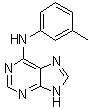 6-(3-Methylanilino)purine molecular structure (CAS 82760-82-5)