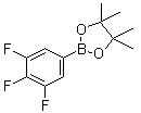 (3,4,5-Trifluorophenyl)boronic acid pinacol ester molecular structure (CAS 827614-70-0)