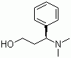 structure of CAS# 82769-75-3, (S)-3-Dimethylamino-3-phenylpropanol