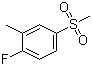2-Fluoro-5-(methylsulfonyl)toluene molecular structure (CAS 828270-58-2)