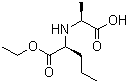 结构式 CAS# 82834-12-6, N-[(S)-乙氧羰基-1-丁基]-(S)-丙氨酸