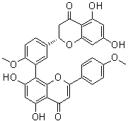 2,3-Dihydroisoginkgetin molecular structure (CAS 828923-27-9)