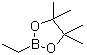 Ethylboronic acid pinacol ester molecular structure (CAS 82954-89-0)