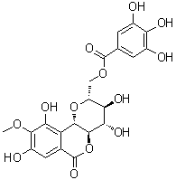 11-O-Galloylbergenin molecular structure (CAS 82958-44-9)