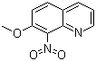 structure of CAS# 83010-83-7, 7-Methoxy-8-nitroquinoline