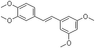 structure of CAS# 83088-26-0, (E)-3,4,3',5'-Tetramethoxystilbene;4-[(E)-2-(3,5-Dimethoxyphenyl)ethenyl]-1,2-dimethoxybenzene
