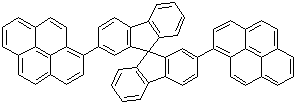 2,2'-Di-1-pyrenyl-9,9'-spirobi[9H-fluorene] molecular structure (CAS 831222-16-3)