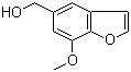 7-Methoxy-5-benzofuranmethanol molecular structure (CAS 831222-78-7)