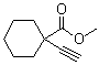 1-Ethynylcyclohexanecarboxylic acid methyl ester molecular structure (CAS 83188-26-5)