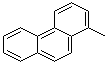 1-甲基菲分子结构 (CAS 832-69-9)