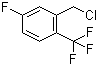 5-Fluoro-2-trifluoromethylbenzyl chloride molecular structure (CAS 832113-94-7)