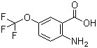 structure of CAS# 83265-56-9, 2-Amino-5-(trifluoromethoxy)benzoic acid