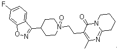 Risperidone N-oxide molecular structure (CAS 832747-55-4)