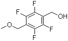 4-Methoxymethyl-2,3,5,6-tetrafluorobenzyl alcohol molecular structure (CAS 83282-91-1)