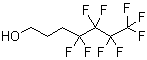 structure of CAS# 83310-97-8, 3-(Perfluorobutyl)propanol;4,4,5,5,6,6,7,7,7-Nonafluoro-1-heptanol
