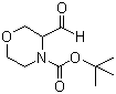 N-Boc-3-morpholinecarbaldehyde molecular structure (CAS 833474-06-9)