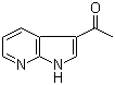 3-乙酰基-7(1H)-氮杂吲哚分子结构 (CAS 83393-46-8)