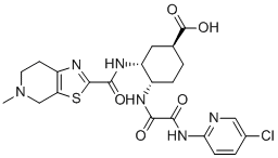 Edoxaban Impurity 6 molecular structure (CAS 834919-19-6)