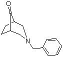 3-苄基-3-氮杂双环[3.2.1]辛-8-酮分子结构 (CAS 83507-33-9)