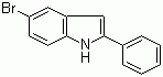 5-Bromo-2-phenylindole molecular structure (CAS 83515-06-4)