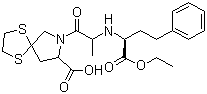 Spirapril molecular structure (CAS 83647-97-6)