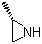 (R)-2-甲基氮丙啶分子结构 (CAS 83647-99-8)