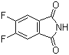 5,6-Difluoro-1H-isoindole-1,3(2H)-dione molecular structure (CAS 83684-73-5)