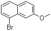1-Bromo-7-methoxynaphthalene molecular structure (CAS 83710-61-6)