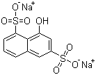 1-萘酚-3,8-二磺酸二钠盐分子结构 (CAS 83732-80-3)