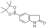 2-Oxoindoline-5-boronic acid pinacol ester molecular structure (CAS 837392-64-0)