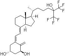 Falecalcitriol molecular structure (CAS 83805-11-2)