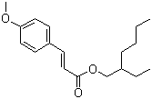 structure of CAS# 83834-59-7, 2-Ethylhexyl 4-methoxycinnamate