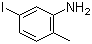 5-Iodo-2-methylaniline molecular structure (CAS 83863-33-6)