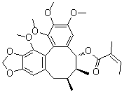 Angeloylgomisin O molecular structure (CAS 83864-69-1)