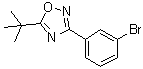 3-(3-Bromophenyl)-5-(1,1-dimethylethyl)-1,2,4-oxadiazole molecular structure (CAS 838893-81-5)