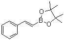 (E)-Phenylethenylboronic acid pinacol ester molecular structure (CAS 83947-56-2)