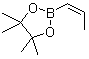4,4,5,5-Tetramethyl-2-((Z)-1-propenyl)-1,3,2-dioxaborolane molecular structure (CAS 83947-59-5)