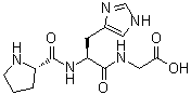 L-Prolyl-L-histidylglycine molecular structure (CAS 83960-30-9)
