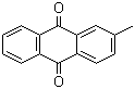 结构式 CAS# 84-54-8, 2-甲基蒽醌