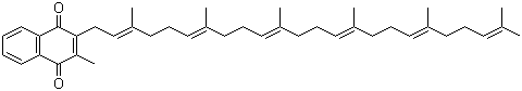 維生素 K2分子结构 (CAS 84-81-1)