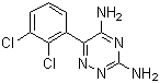 结构式 CAS# 84057-84-1, 拉莫三嗪; 6-(2,3-二氯苯基)-1,2,4-三嗪-3,5-二胺