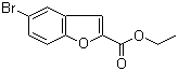 5-溴苯并呋喃-2-羧酸乙酯分子结构 (CAS 84102-69-2)