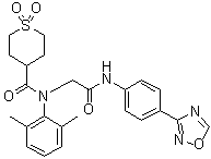 结构式 CAS# 841301-32-4, 阿莫奈韦