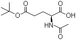N-Acetyl-L-glutamic acid 5-tert-butyl ester molecular structure (CAS 84192-88-1)