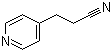 4-Pyridinepropanenitrile molecular structure (CAS 84200-06-6)