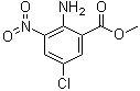 2-Amino-5-chloro-3-nitrobenzoic acid methyl ester molecular structure (CAS 84228-49-9)