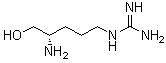 [(4S)-4-氨基-5-羟基戊基]胍分子结构 (CAS 84310-45-2)